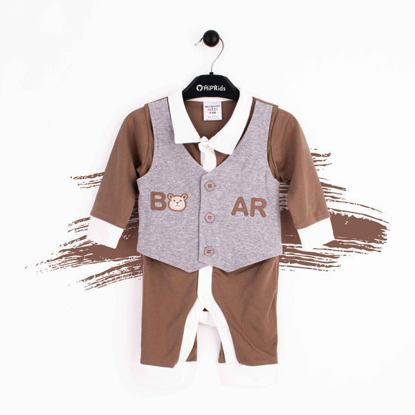 Wonder-Child Bear Formal Romper