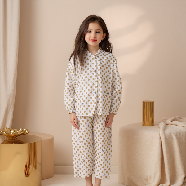 Girl Co-Ord Set Bee Print