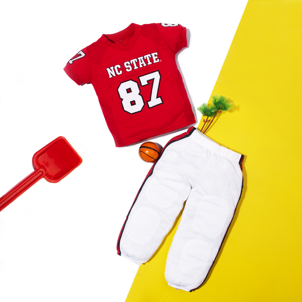 Boy 2 Piece Set Red White NC State 87