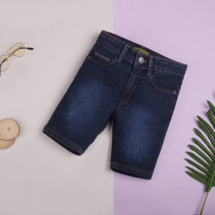 Baby Boy Denim Medium Blue Short