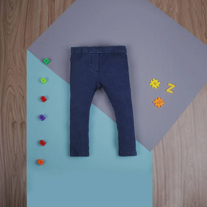 Baby Girl Denim Blue Jagging