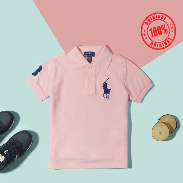 Polo-R.L Pink Polo T-Shirt
