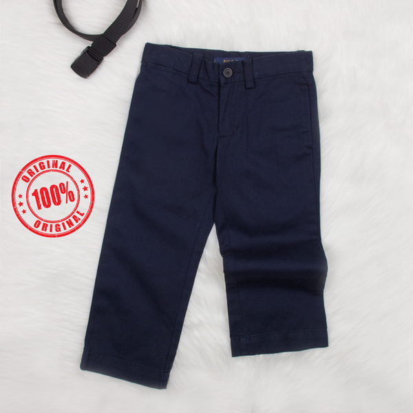 Polo-R.L Navy Blue Cotton Pant