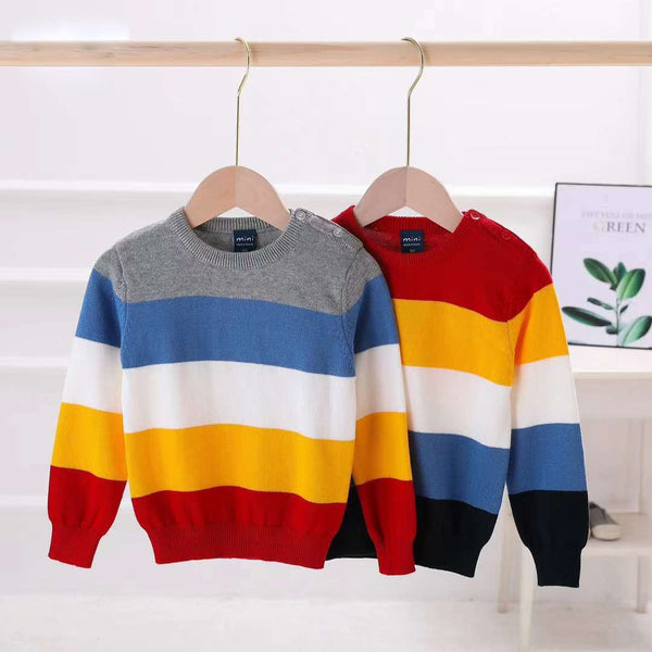 Baby Boy Multi Strap Sweater